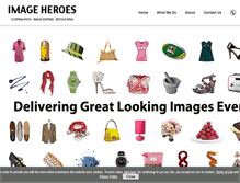 Tablet Screenshot of imageheroes.com